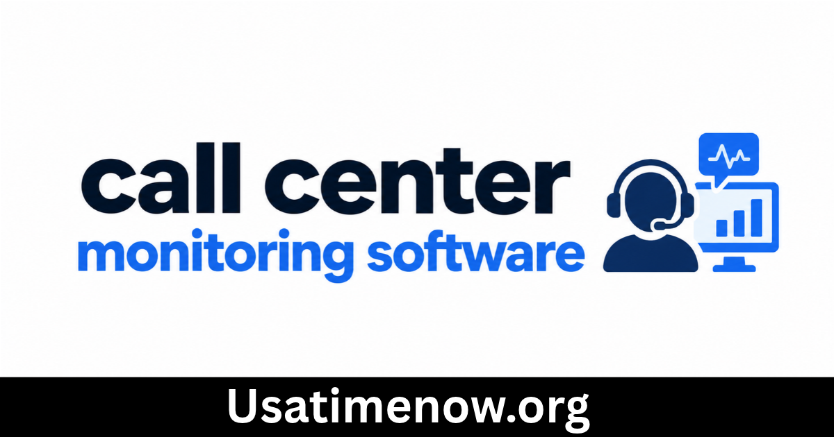 call center monitoring software