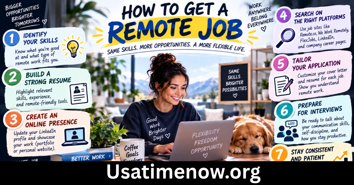 how to get a remote job