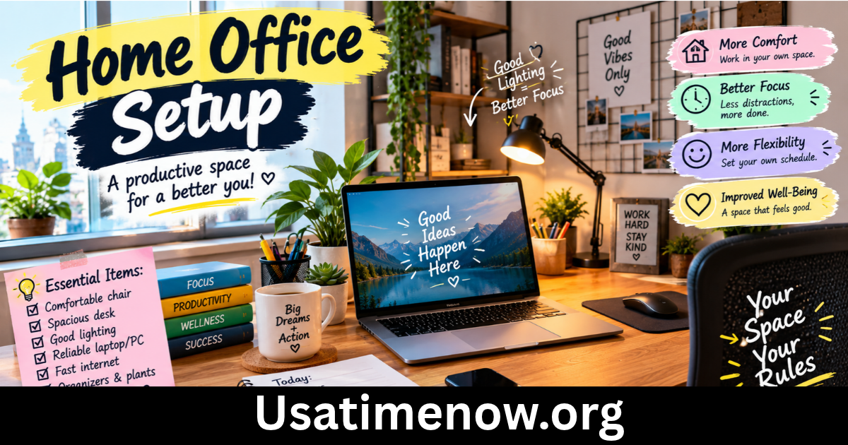 home office setup