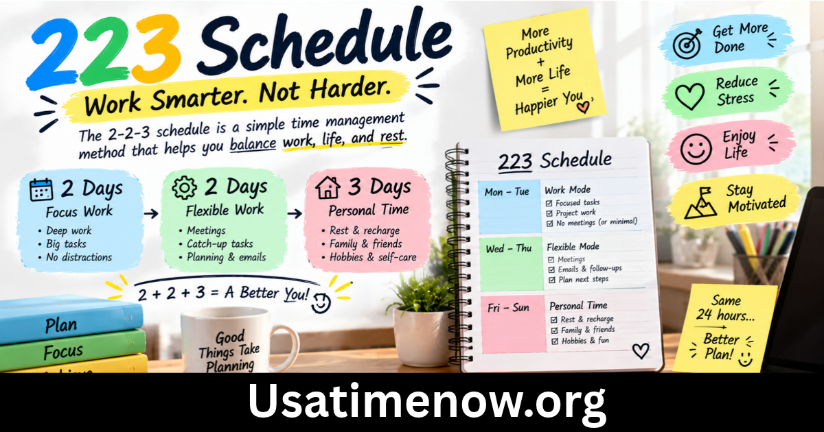 223 schedule