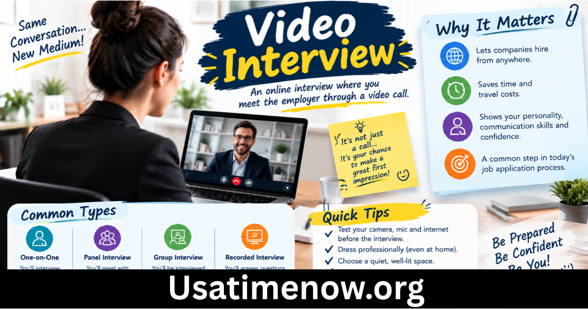 video interview