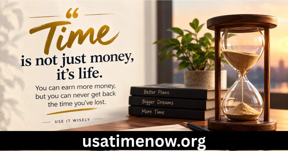 Quote About Time: 7 Inspiring Lessons for Better Productivity Time