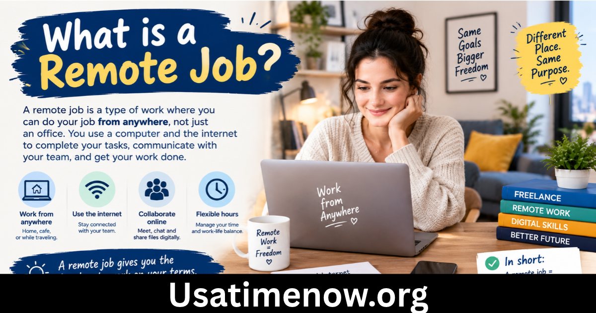 what is a remote job?
