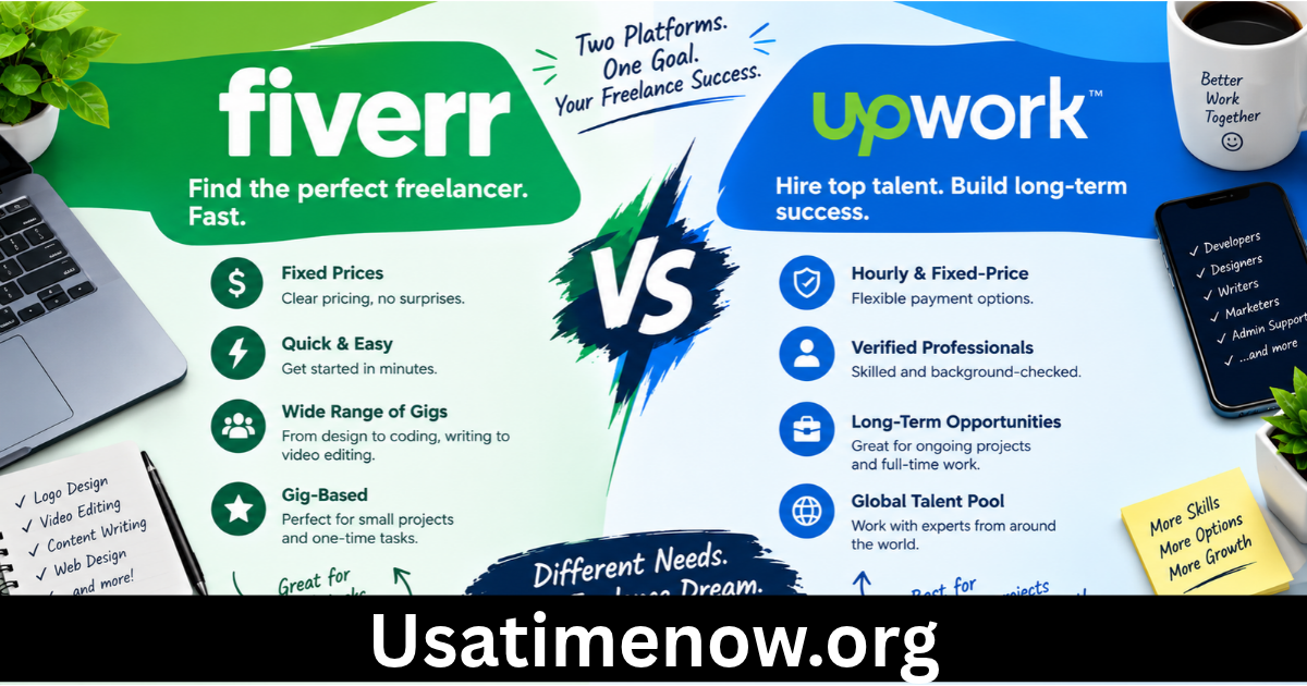Fiverr vs Upwork: 7 Key Differences to Find Better Freelance Jobs