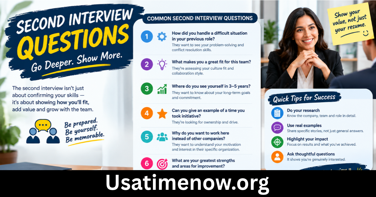 second interview questions
