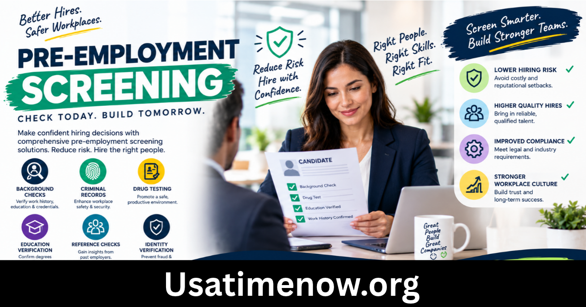 pre employment screening