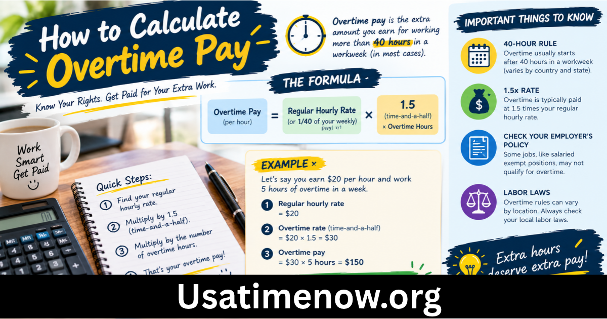how to calculate overtime pay